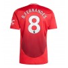 Manchester United Bruno Fernandes #8 Hjemmedrakt 2024-25 Kortermet